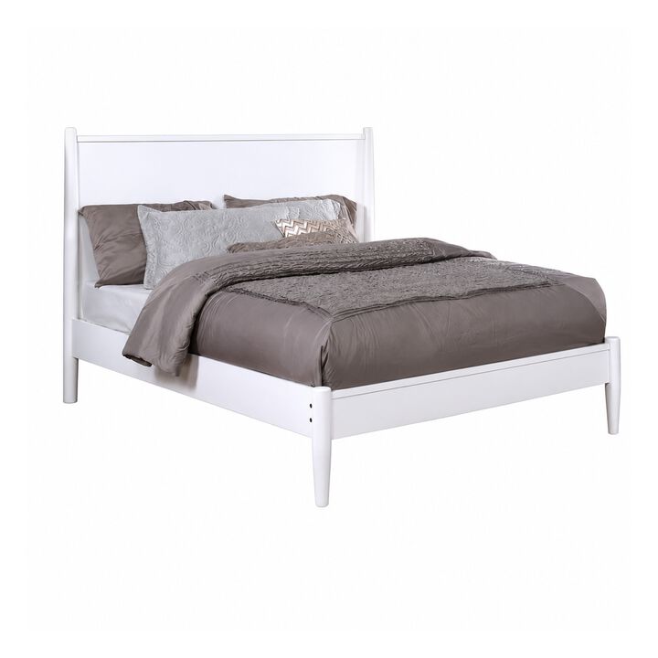 Leyla 4pc Twin Bedroom Set, Dresser with Oval Mirror, Wood