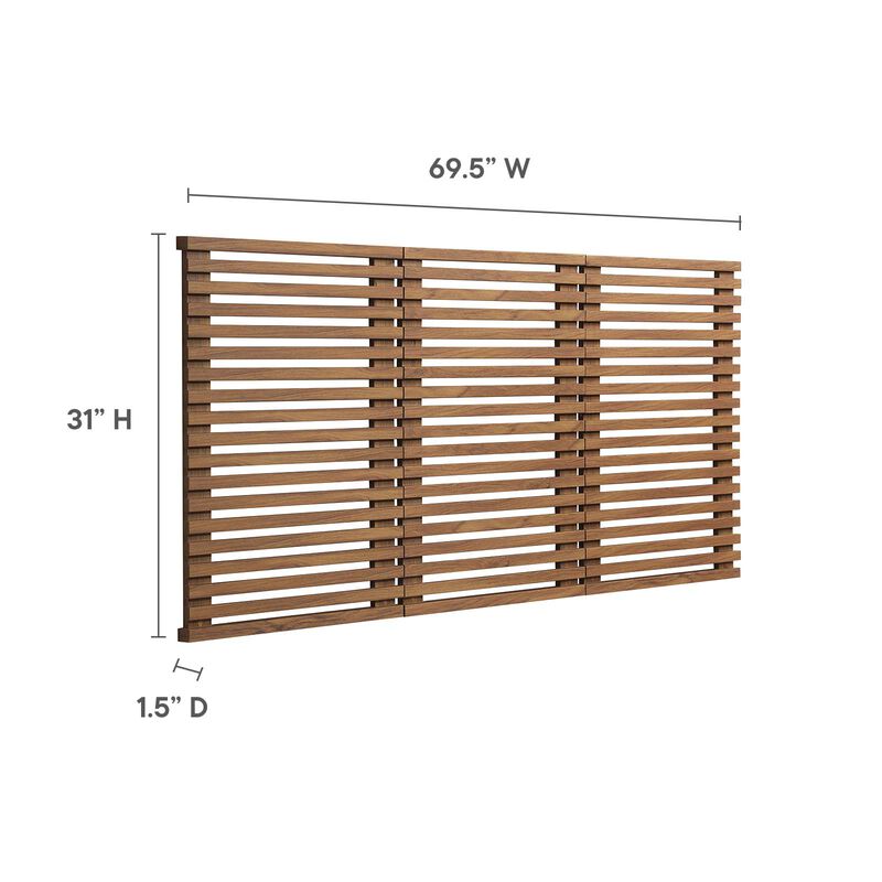Modway - Render Wall Mount Queen Headboard image number 5