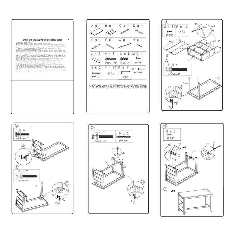 Gasy Counter Height Dining Table, 60 Inch White Brown Mango Wood