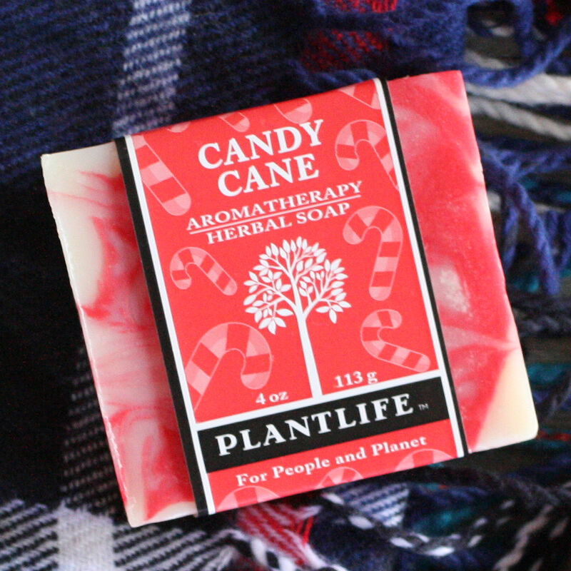 Plantlife Bar Soap -  Candy Cane image number 2