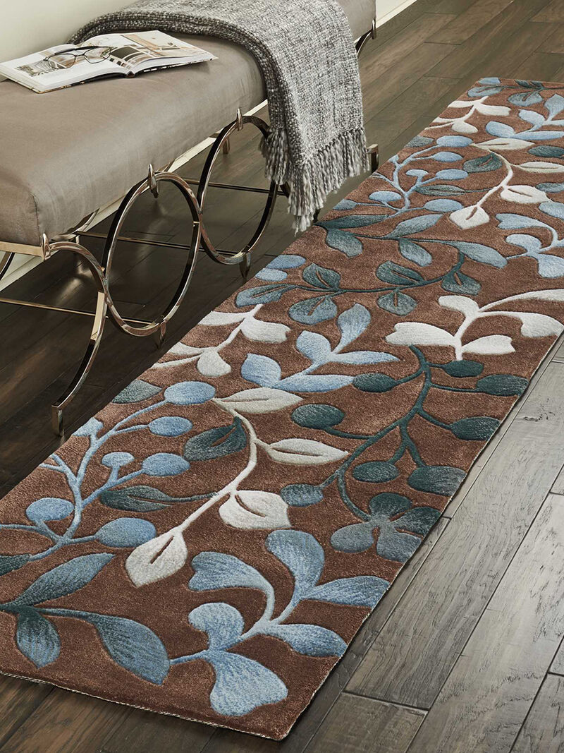 Contour CON02 Mocha 2'3" x 10' Rug