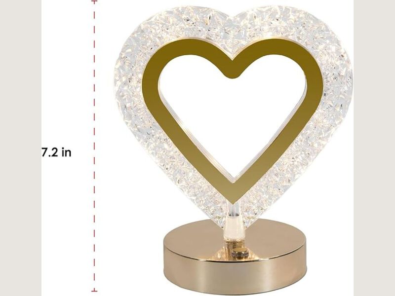 Night Lamp &ndash; LED Touch Bedside Light, Stepless Dimming, USB Rechargeable 800mAh image number 2