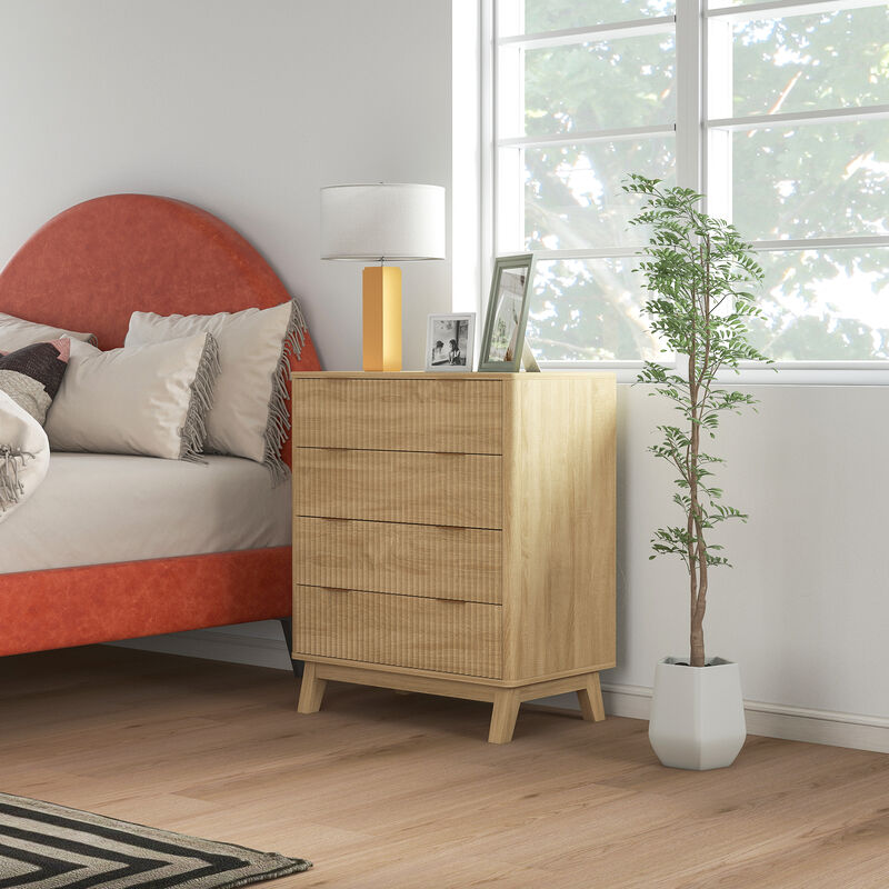 Wooden Dressing Table &ndash; Elegant, Spacious with Drawers for Makeup and Accessories