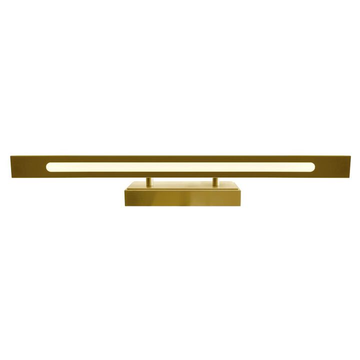 Himalayas Integrated LED Brass Vanity Light