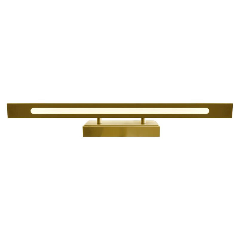 Himalayas Integrated LED Brass Vanity Light