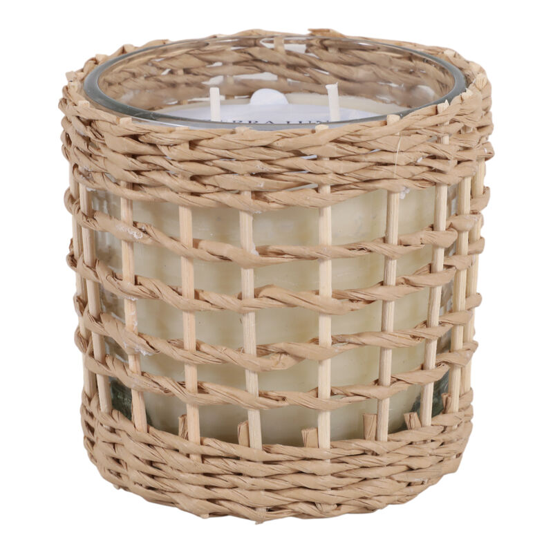 4" 18 Oz Jasmine Woven Rattan image number 0
