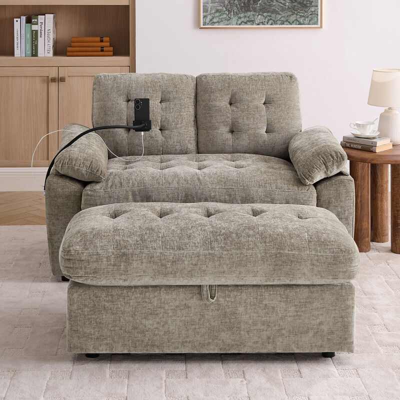 Tukspu Leisure loveseat sofa chair image number 4