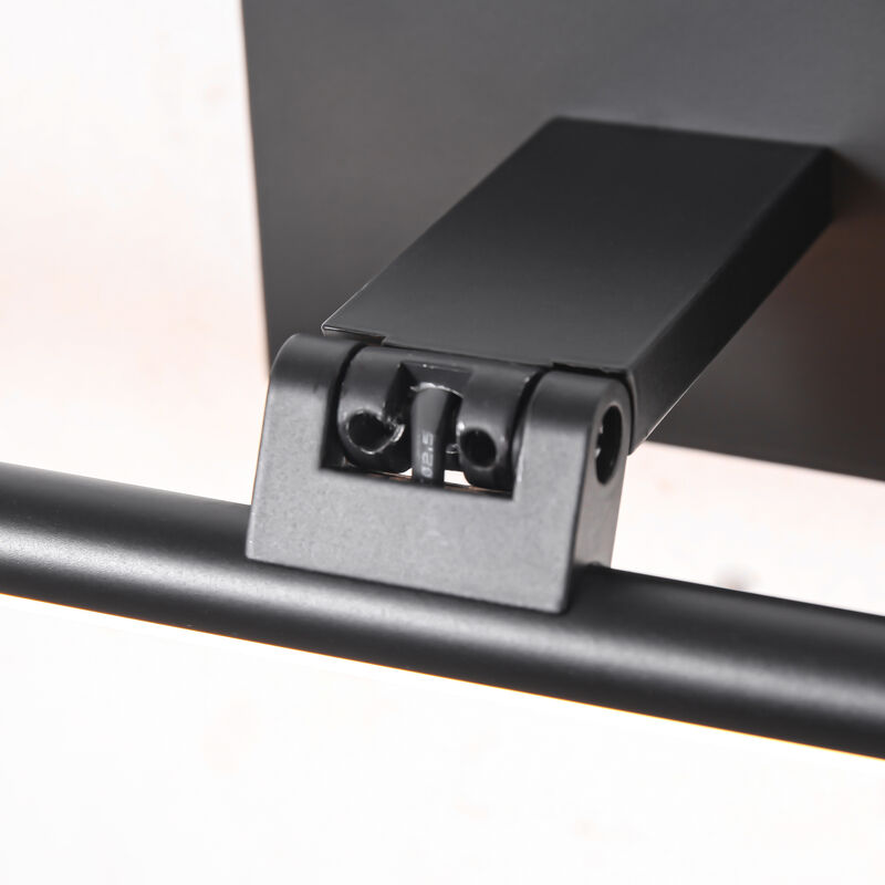 15.8" Modern Black Battery-Powered Integrated LED Rechargeable Picture Light with Remote