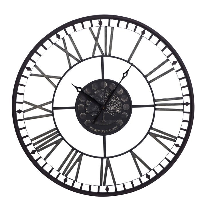 Metal Wall Clock II