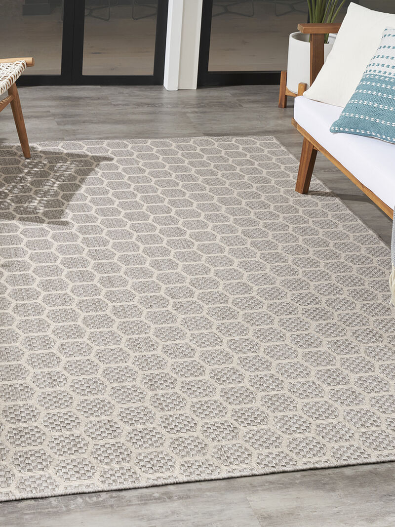 Twist Reversible TWS01 Gray 4' x 6' Rug