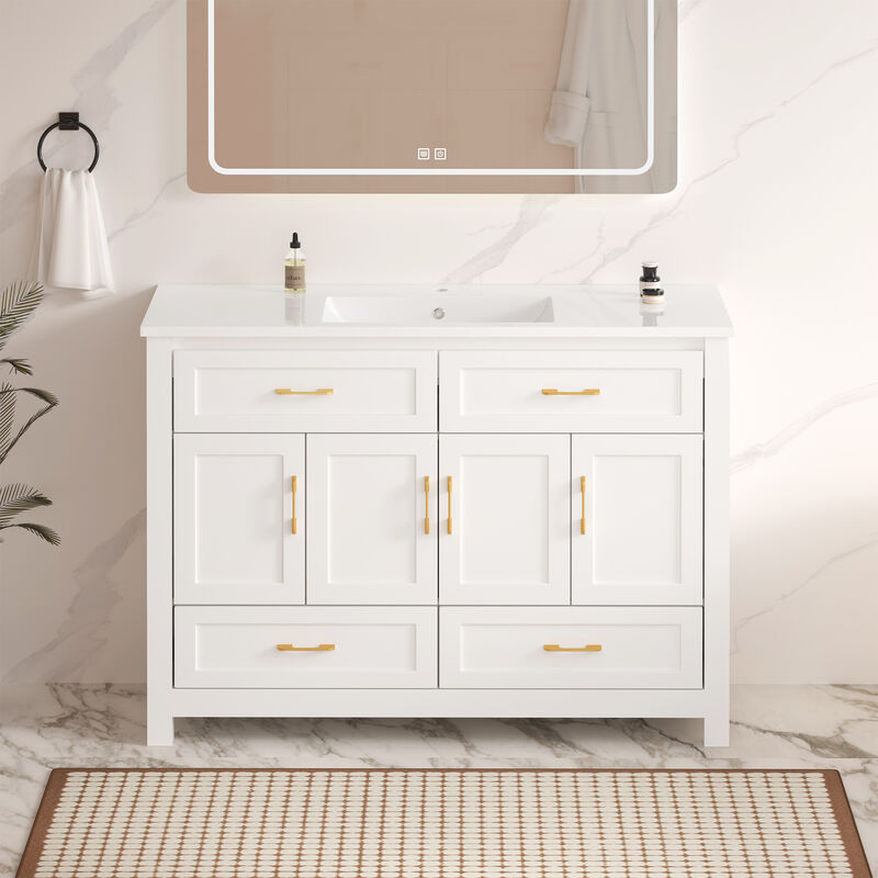 Nafvas 48" Bathroom Vanity image number 1