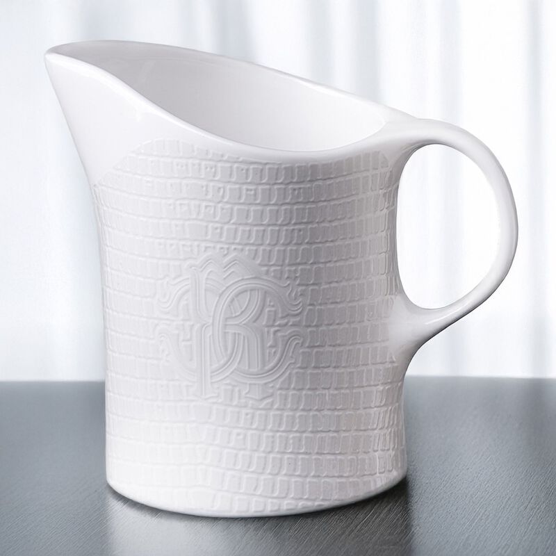 Creamer LIZARD PLATIN   diam. 3.5", H 3.3" image number 2