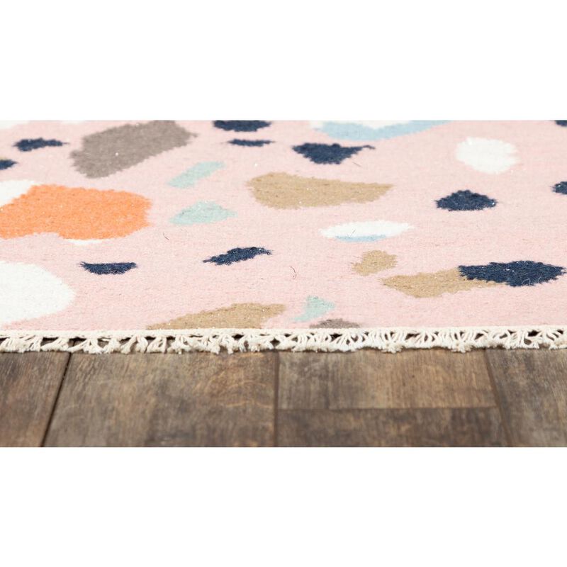 Novogratz Contemporary Rectangle Area Rug, Pink, 2' X 3'