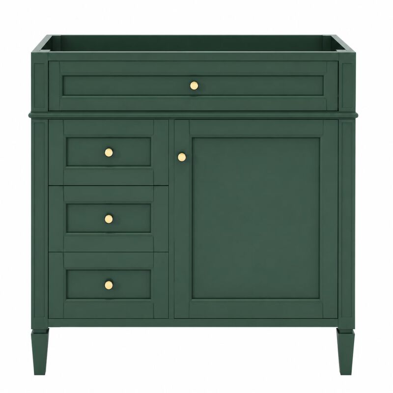 36" Bathroom Vanity Without Top Sink image number 0