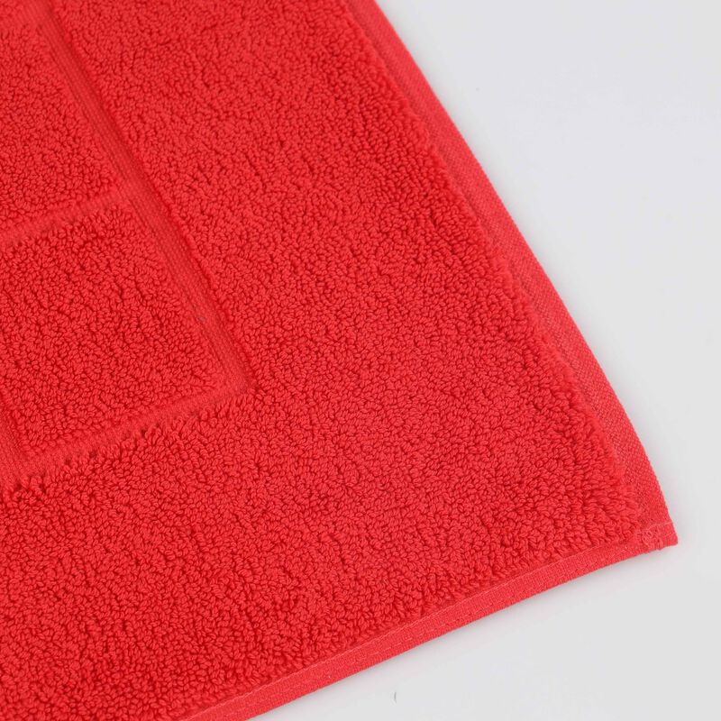 Washable Cotton Checkered Bath Rug Set of 2 for Bathrooms image number 2