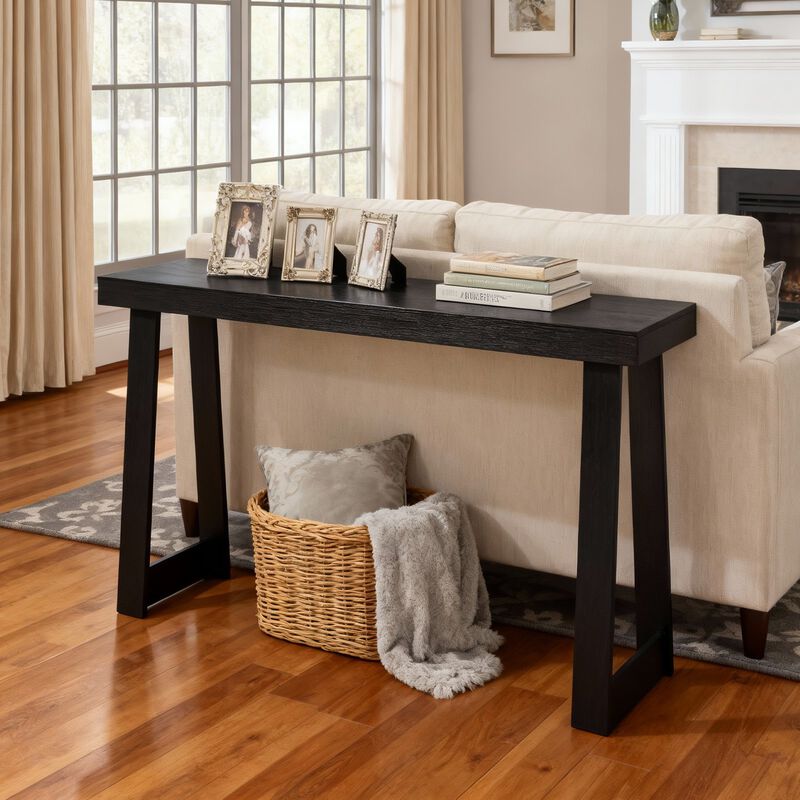 Modern Narrow Console Table for Behind Sofa and Entryway Use image number 1