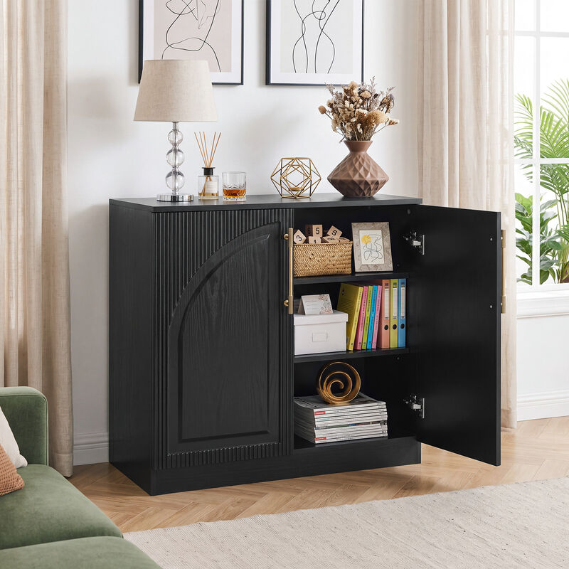 Raghan 31.5" Modern Buffet Cabinet image number 2