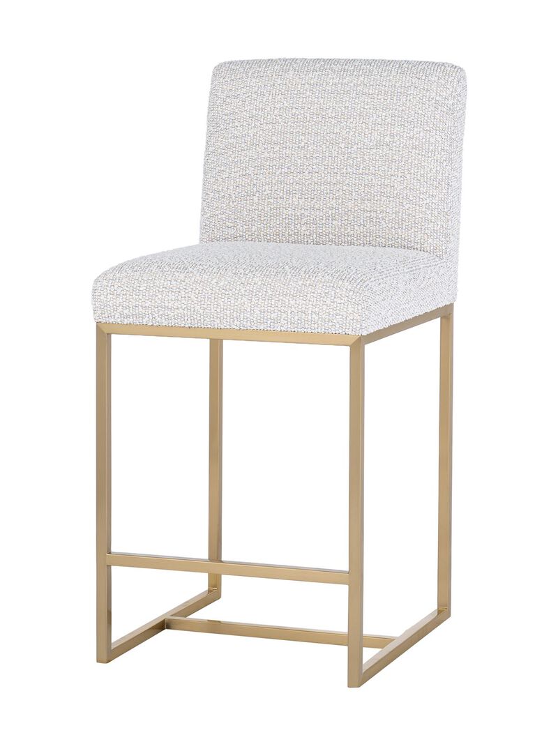 Pinrose Cotton Armless Stool image number 1