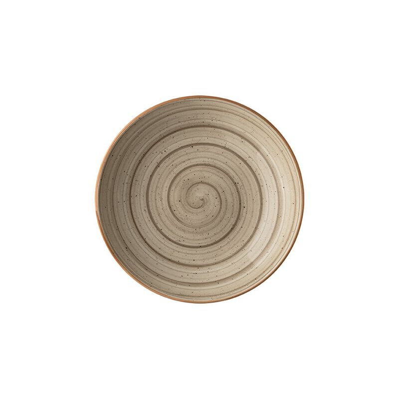 Terrain dia.11" h:2.5" 57 oz. Round Brown Vitrified Bowl (Set of 2) image number 1