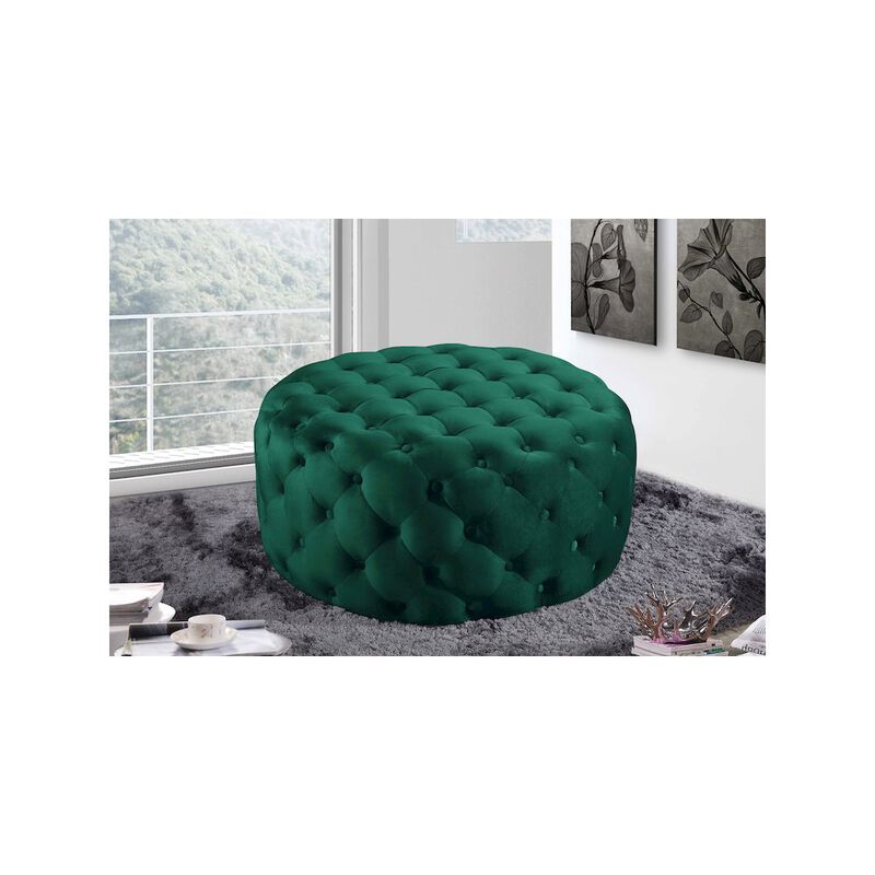 Meridian Furniture Addison Velvet Ottoman/Bench