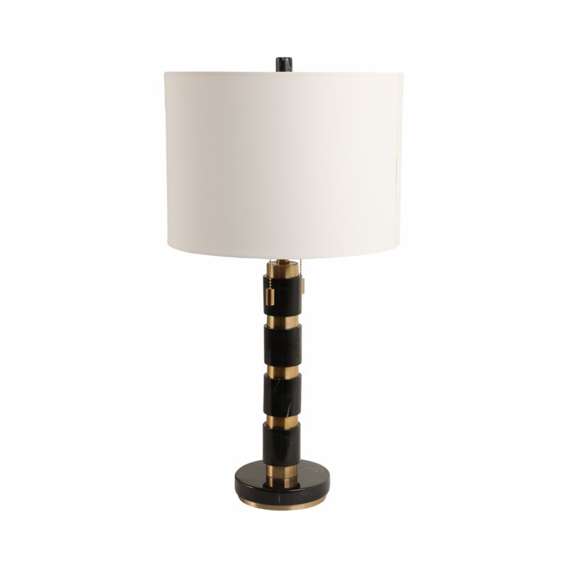 27x14" Stacked Marble Lamp image number 4
