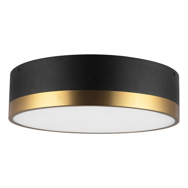 Brisbane 16 in 3 Lights Flush Mount image number 2
