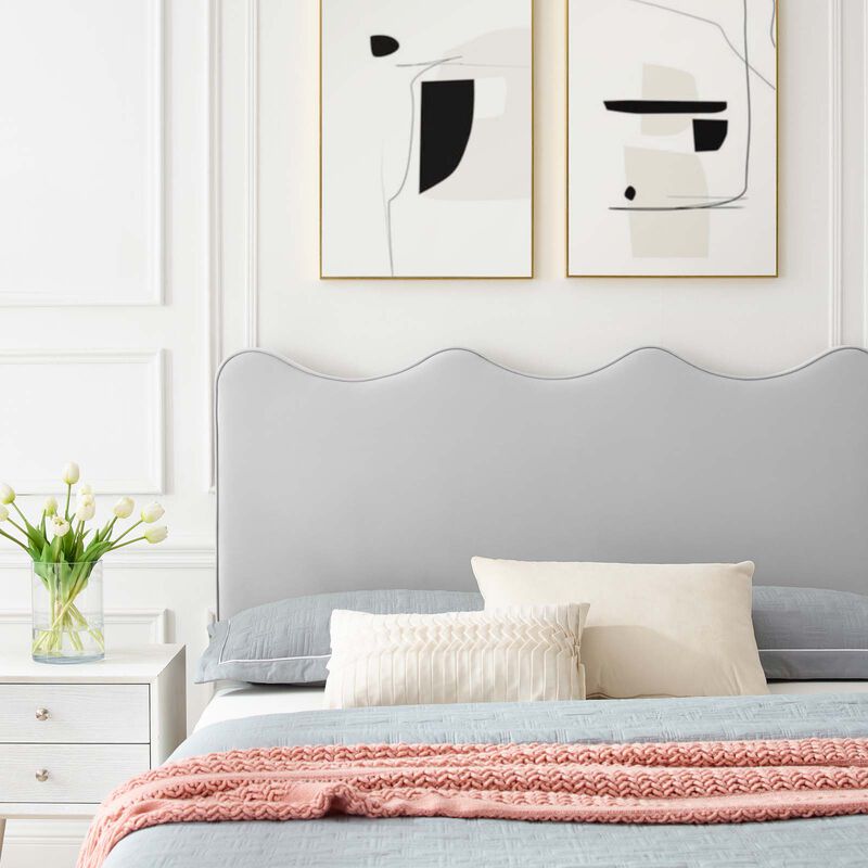 Modway - Current Performance Velvet Twin Platform Bed image number 1