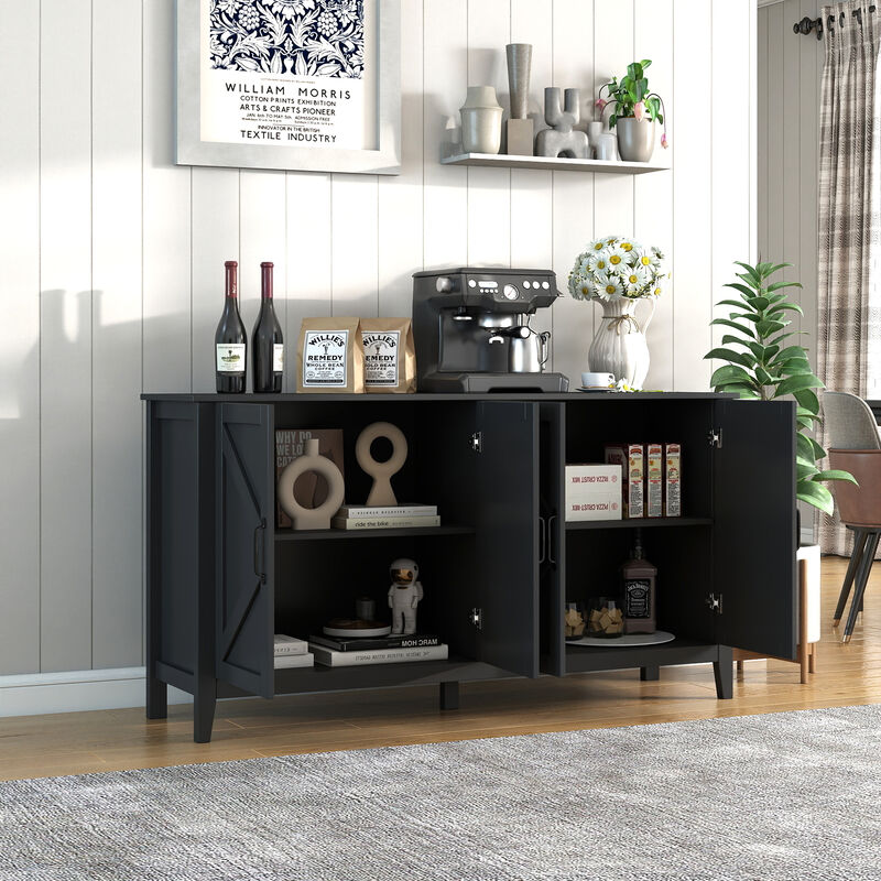 Koksef Sideboard Storage Cabinet image number 2