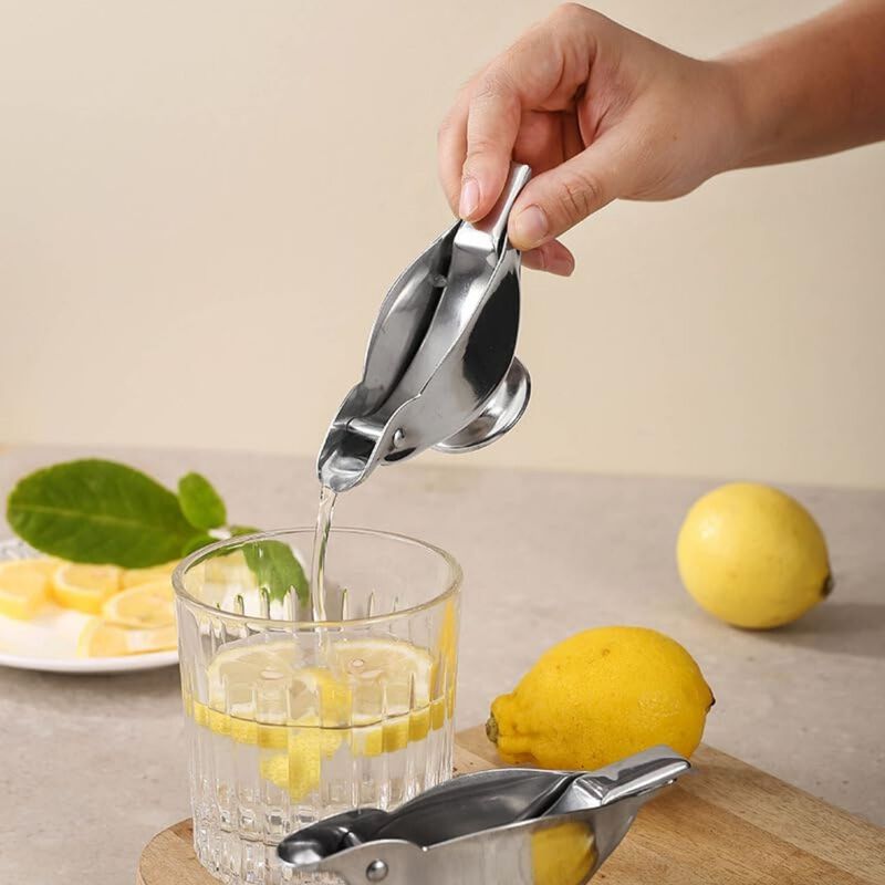 Stainless Steel Handheld Lemon Squeezer image number 2