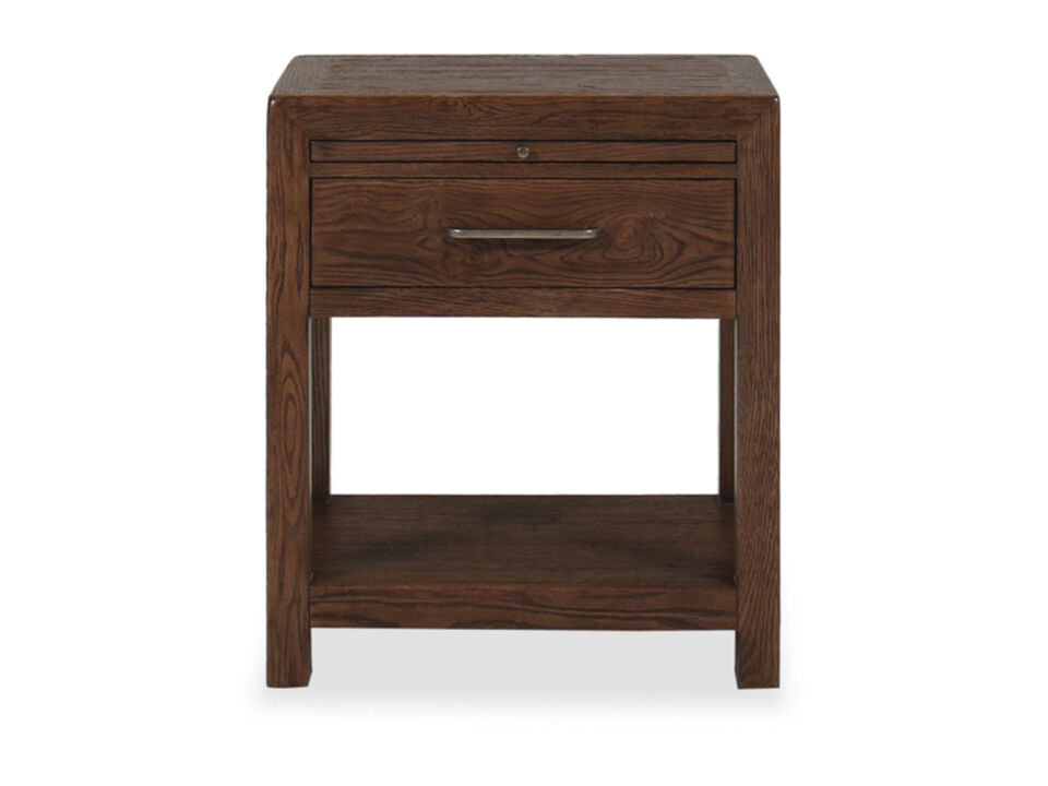 Driftwood One-Drawer Nightstand