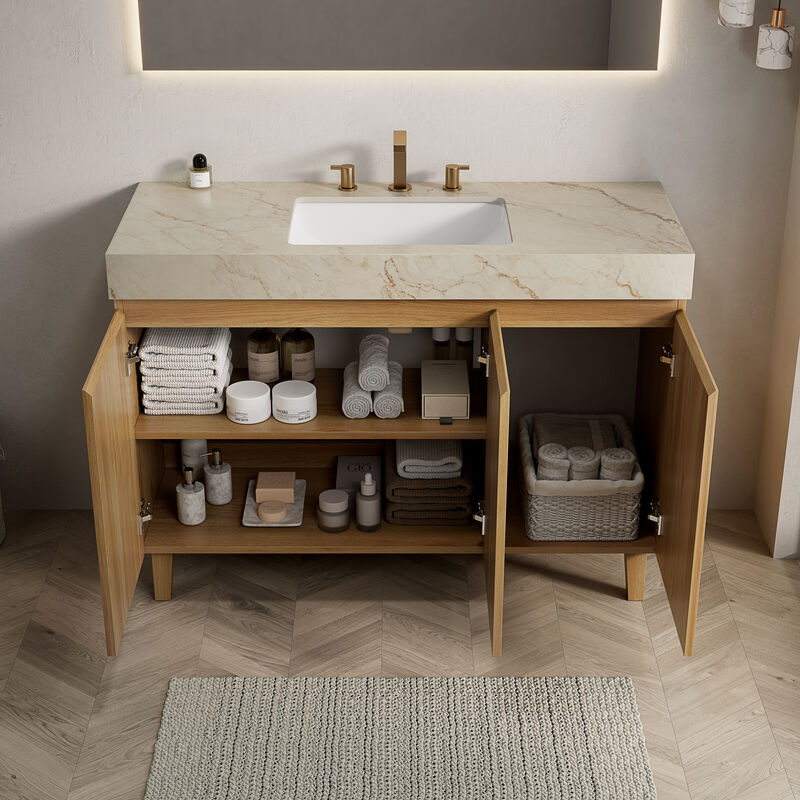 Mupal 48" Bathroom Vanity Sink image number 2