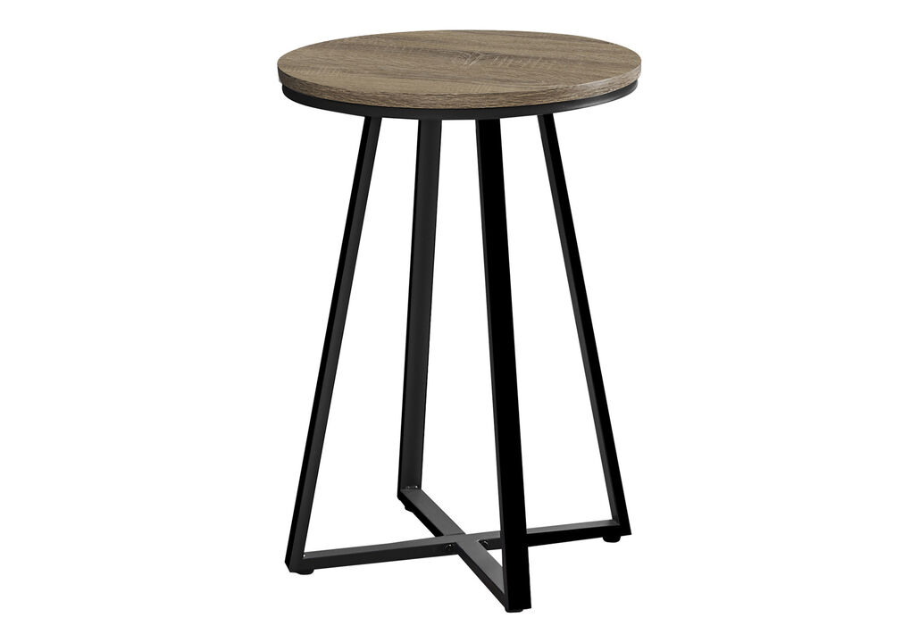 Modern Round Accent Table, Ideal for Sofa Side or Bedside Use in Any Room