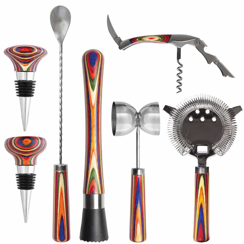 Baltique&reg; Marrakesh Collection 7-Piece Bartending Kit image number 0