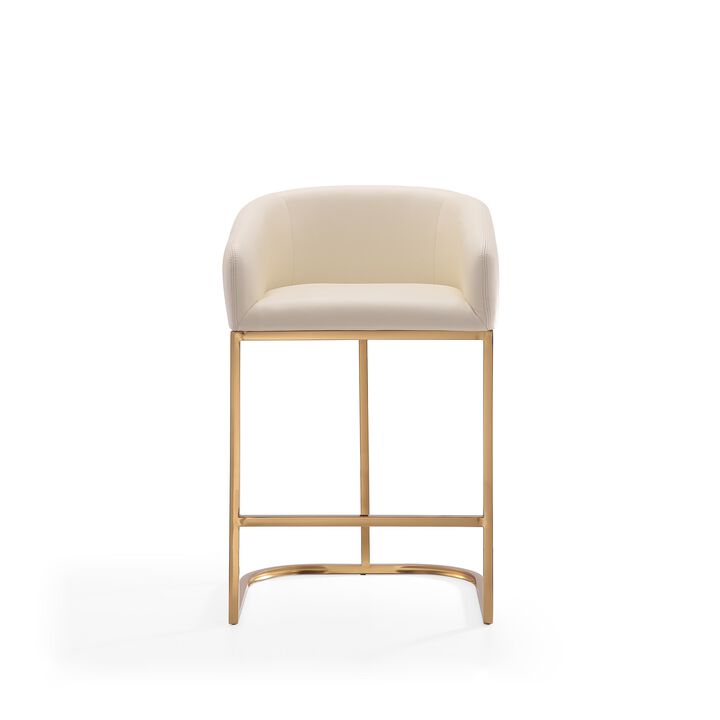 Louvre Cream Counter Stool