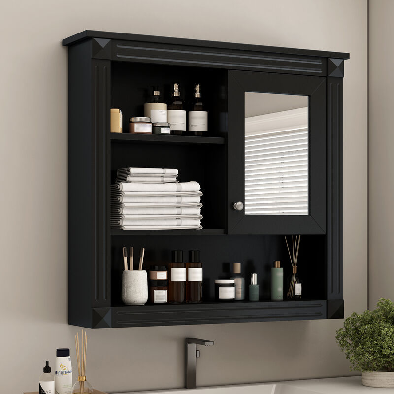Merax Bathroom Wall Cabinet with Mirror