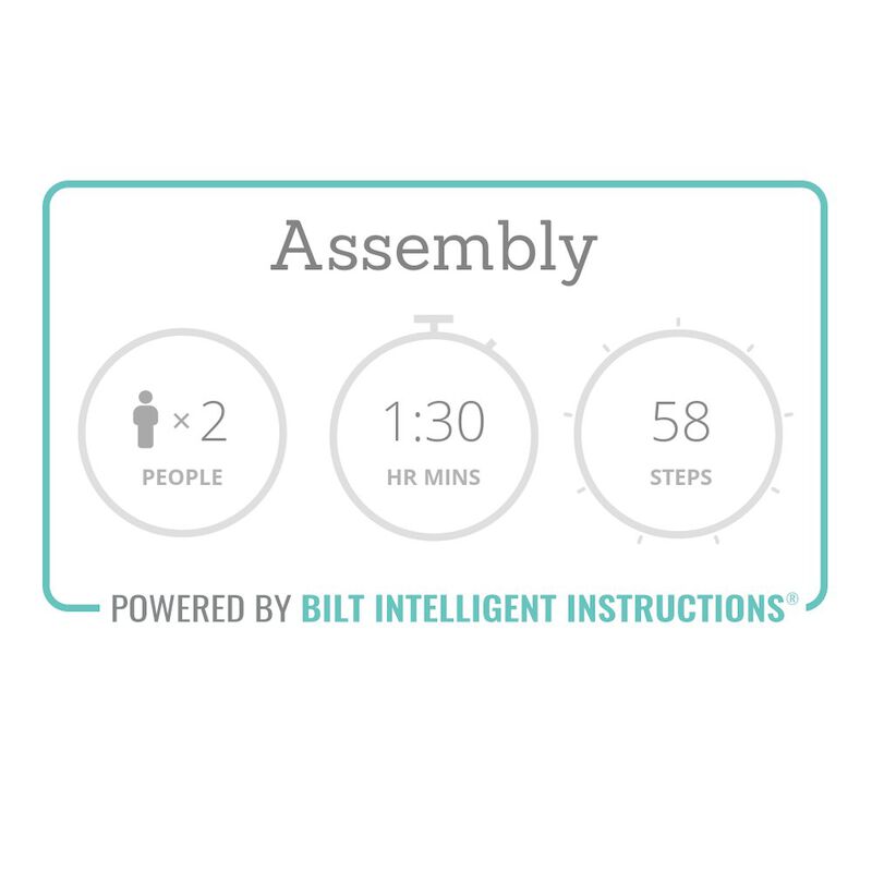 Tvilum Scottsdale 6 Drawer Double Dresser, Black Wood Grain