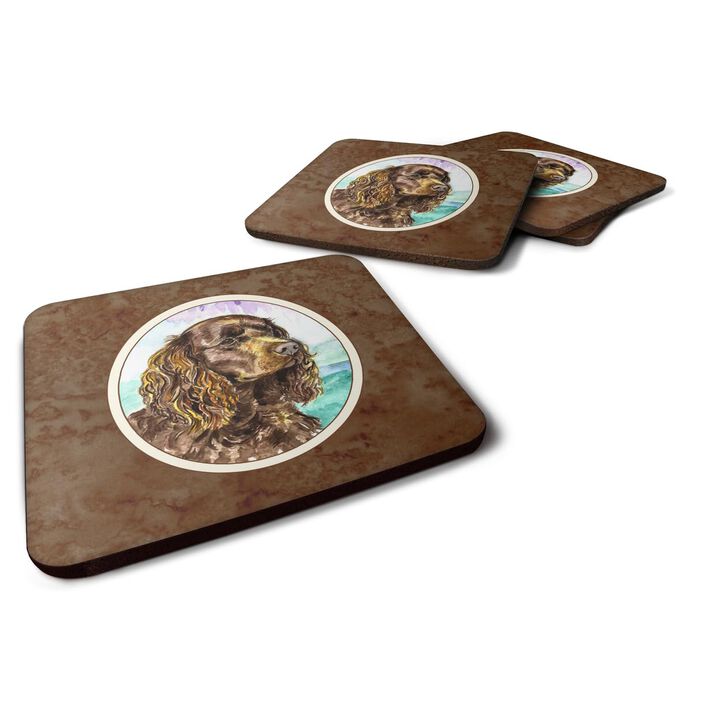 Caroline's Treasures 7008FC American Water Spaniel Foam Coasters (Set of 4), 3.5, Multicolor