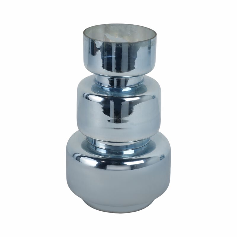 10" Stacked Cylinder Vase image number 2