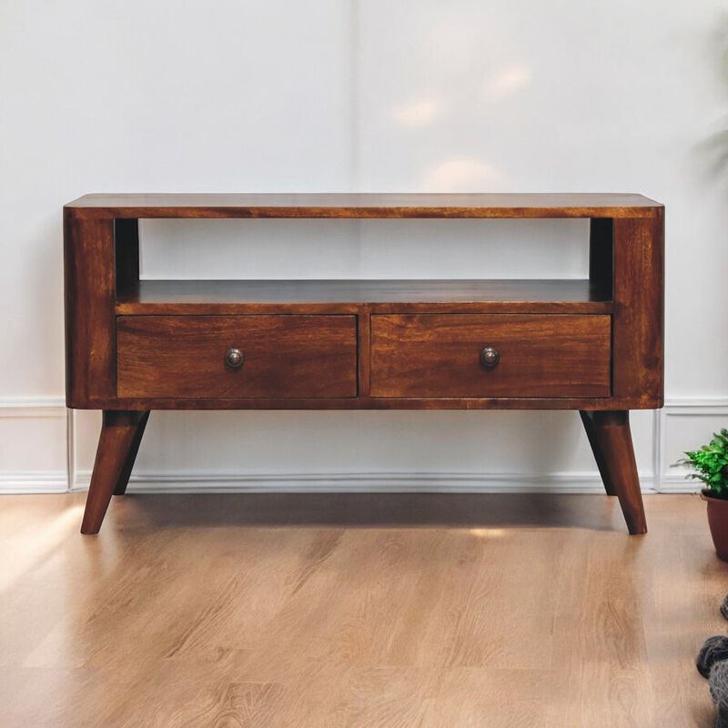 Artisan Furniture Solid Wood Bera Media Unit