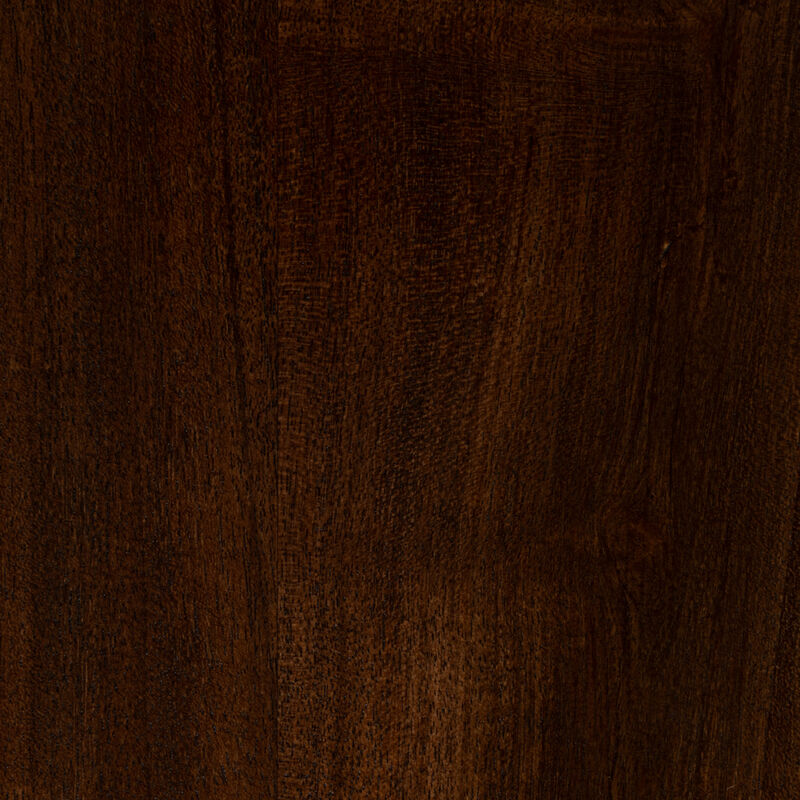 Acacia Wood Rectangular Bench, Walnut Finish image number 6