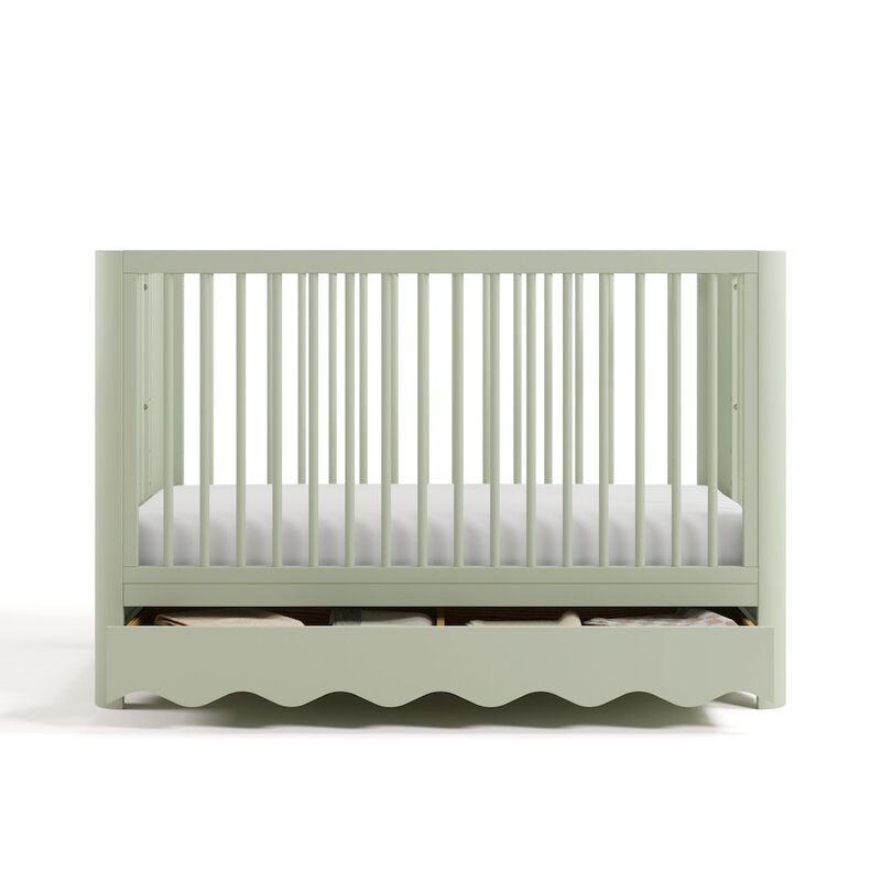 Casablanca Deluxe 5-in-1 Convertible Crib with Drawer - Sage image number 1