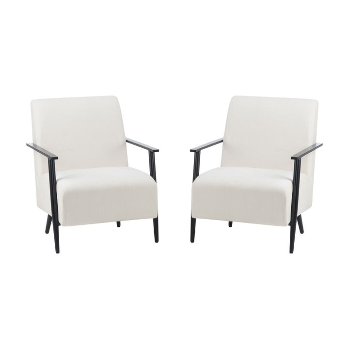 Merax Modern Lounge Chair Accent Chairs 2 PCS