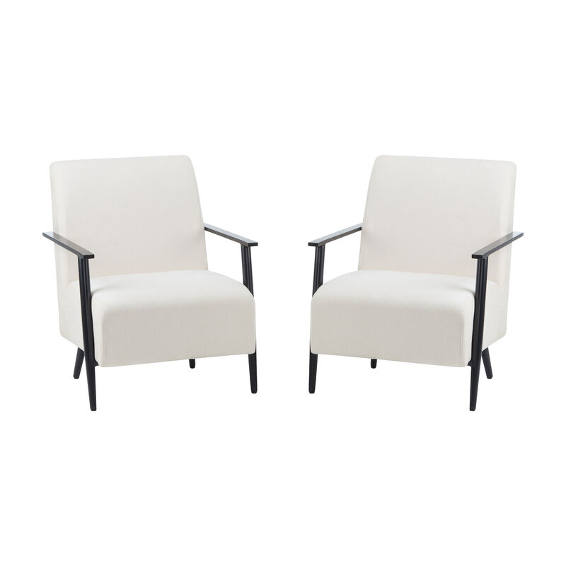 Merax Modern Lounge Chair Accent Chairs 2 PCS