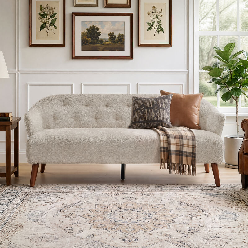 Titqui Tufted Upholstered  3-seater Sofa image number 2