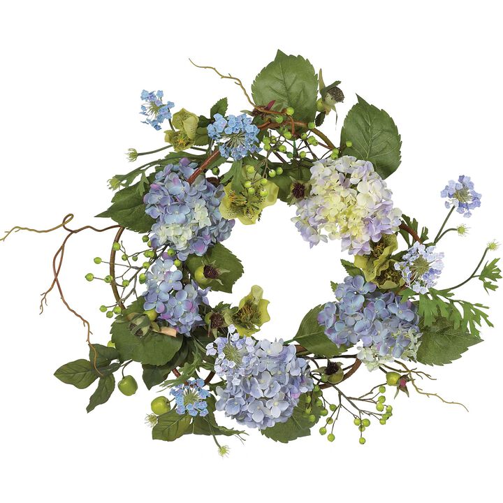 Hivvago 20" Hydrangea Wreath