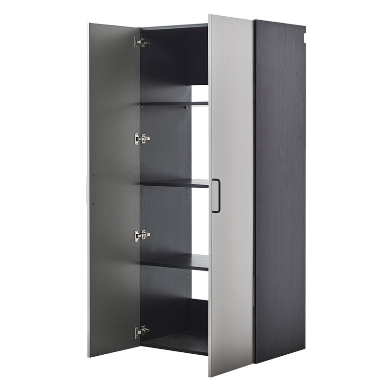 Astro Series 32 in. W x 79 in. H x 20 in. D Metal Wall Mounted Storage Cabinet