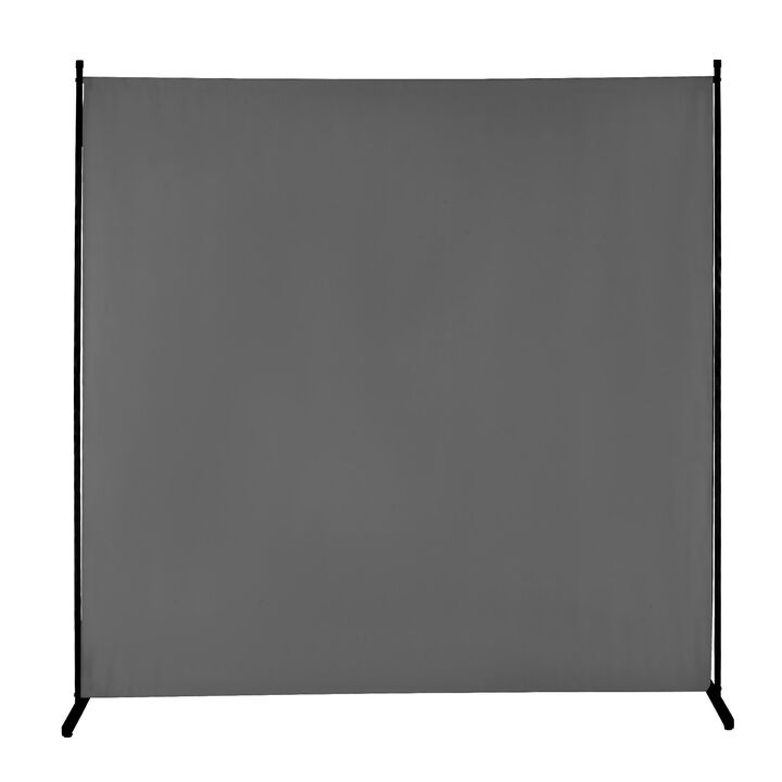 Single Panel Privacy Screen Divider, Freestanding Room Partition for Bedroom, Office & Home