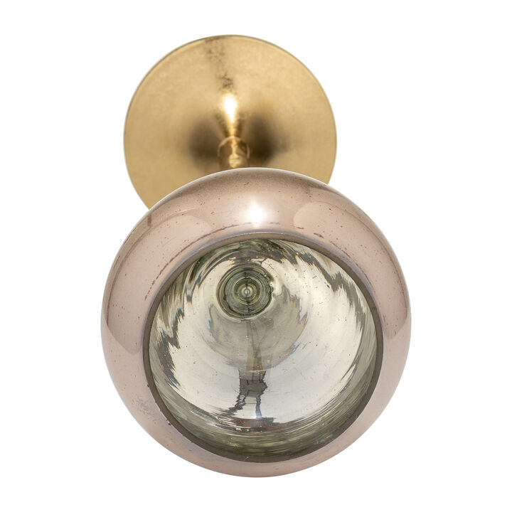 Glass 24"H Tealight Holder