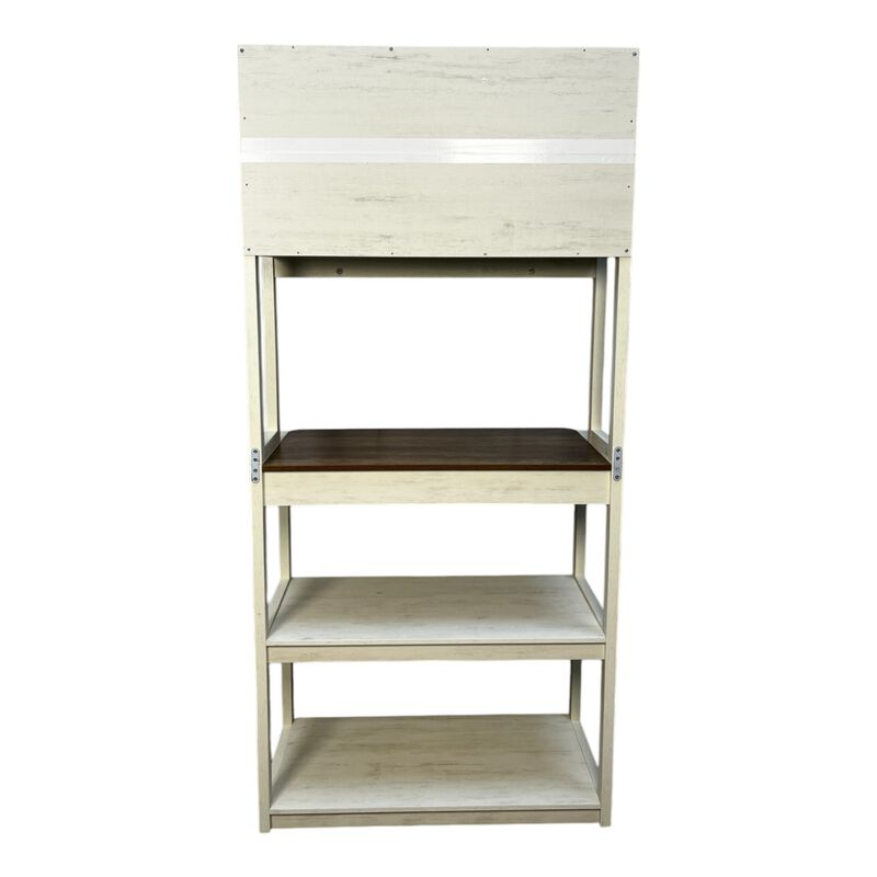 ELEMENT ACE 5-Tier Bakers Rack for Kitchen with Storage, Multi-Purpose Coffee Bar Stand, Kitchen Shelf Organizer for Microwave, Cookware and Bakeware image number 9