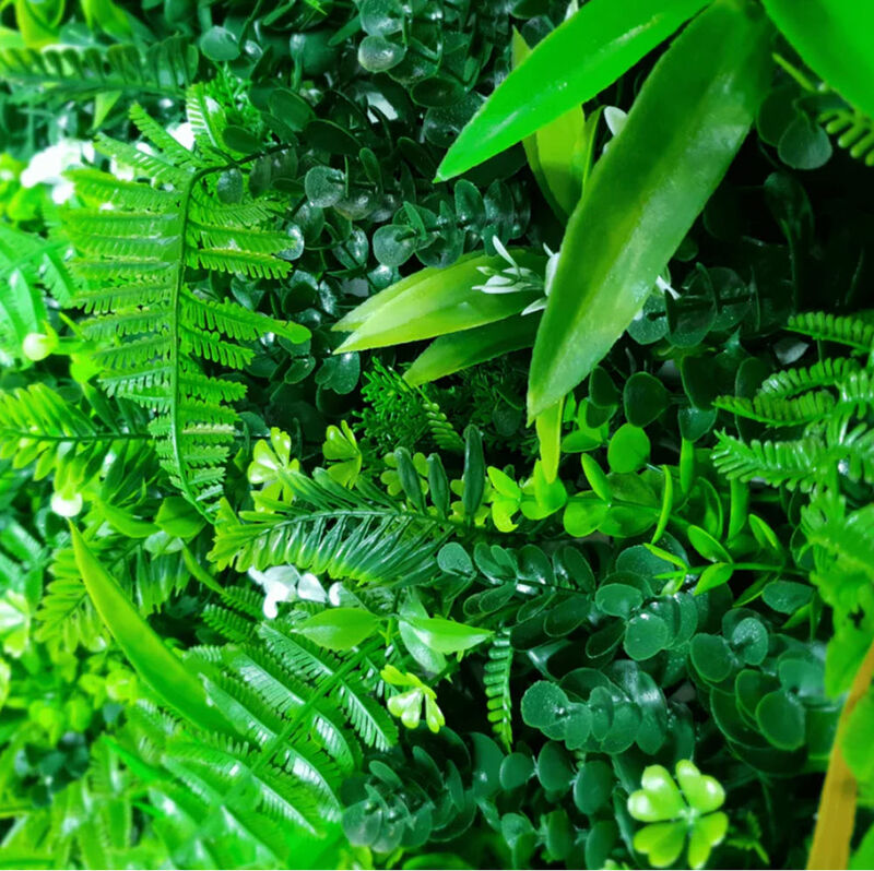 Luxury Wild Tropics Artificial Vertical Garden 40" x 40" 11SQ FT Commercial Grade UV Resistant